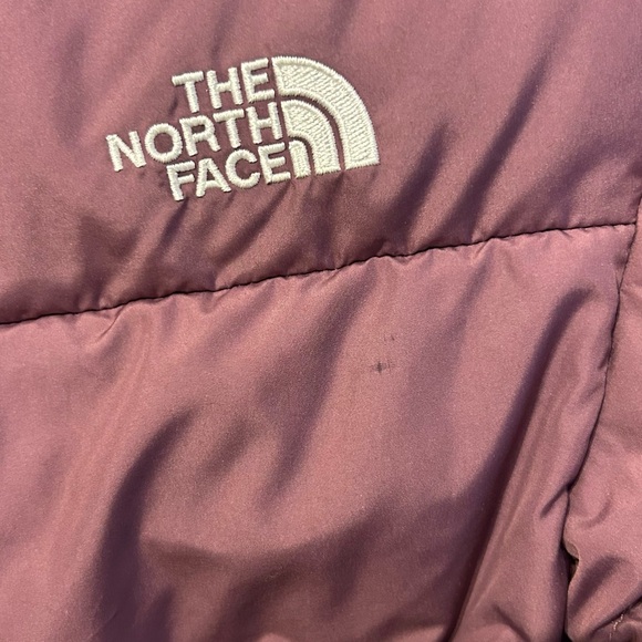 The North Face Dealio Girl’s 6 Purple Puffer Coat 550 - Picture 9 of 10